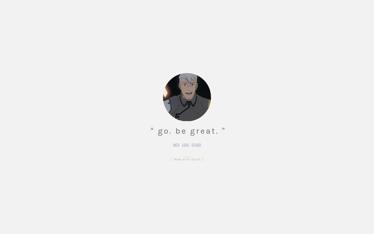 Carrd profile picture for @villain